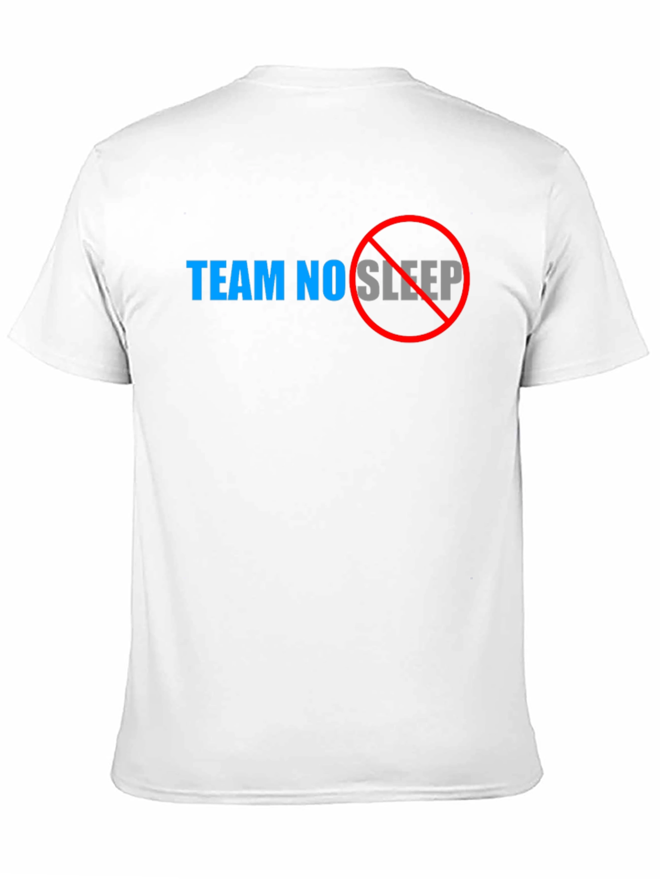 Team No Sleep Graphic Tee - Black Cotton Shirt