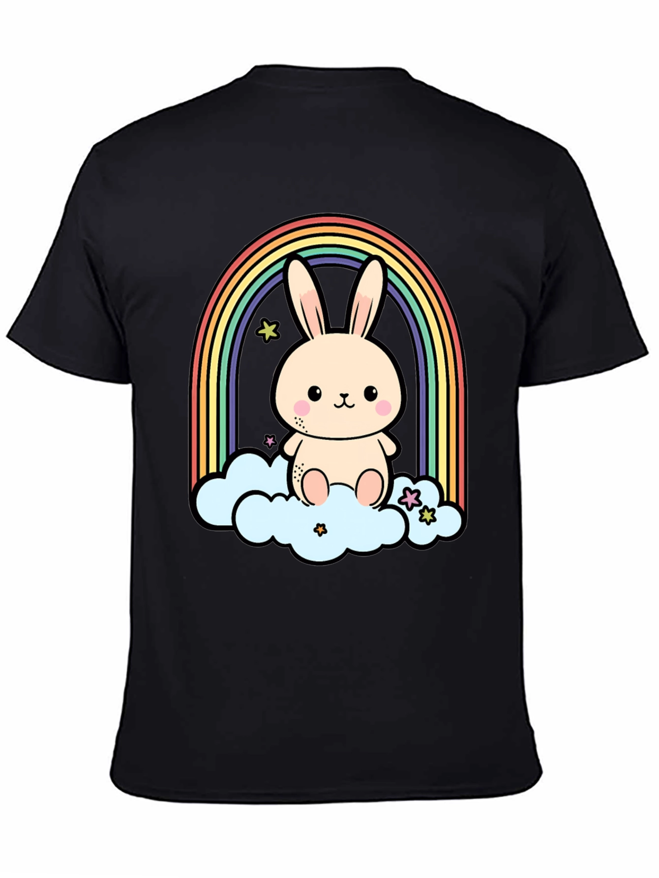 Cute Bunny Rainbow T-Shirt