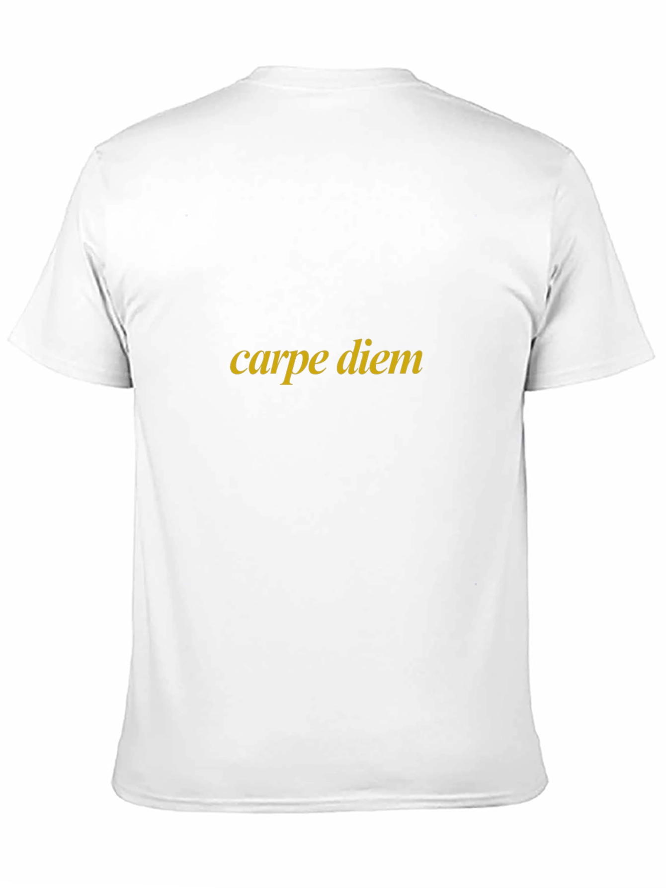 Carpe Diem Black T-Shirt - Seize the Day!