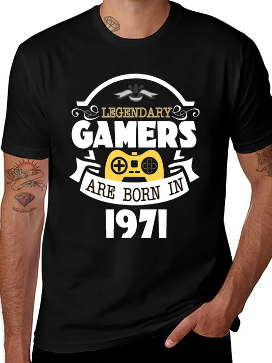 Legendary Gamers Born in 1971 Graphic T-Shirt
