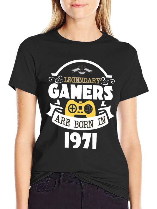 Legendary Gamers Born in 1971 Graphic T-Shirt