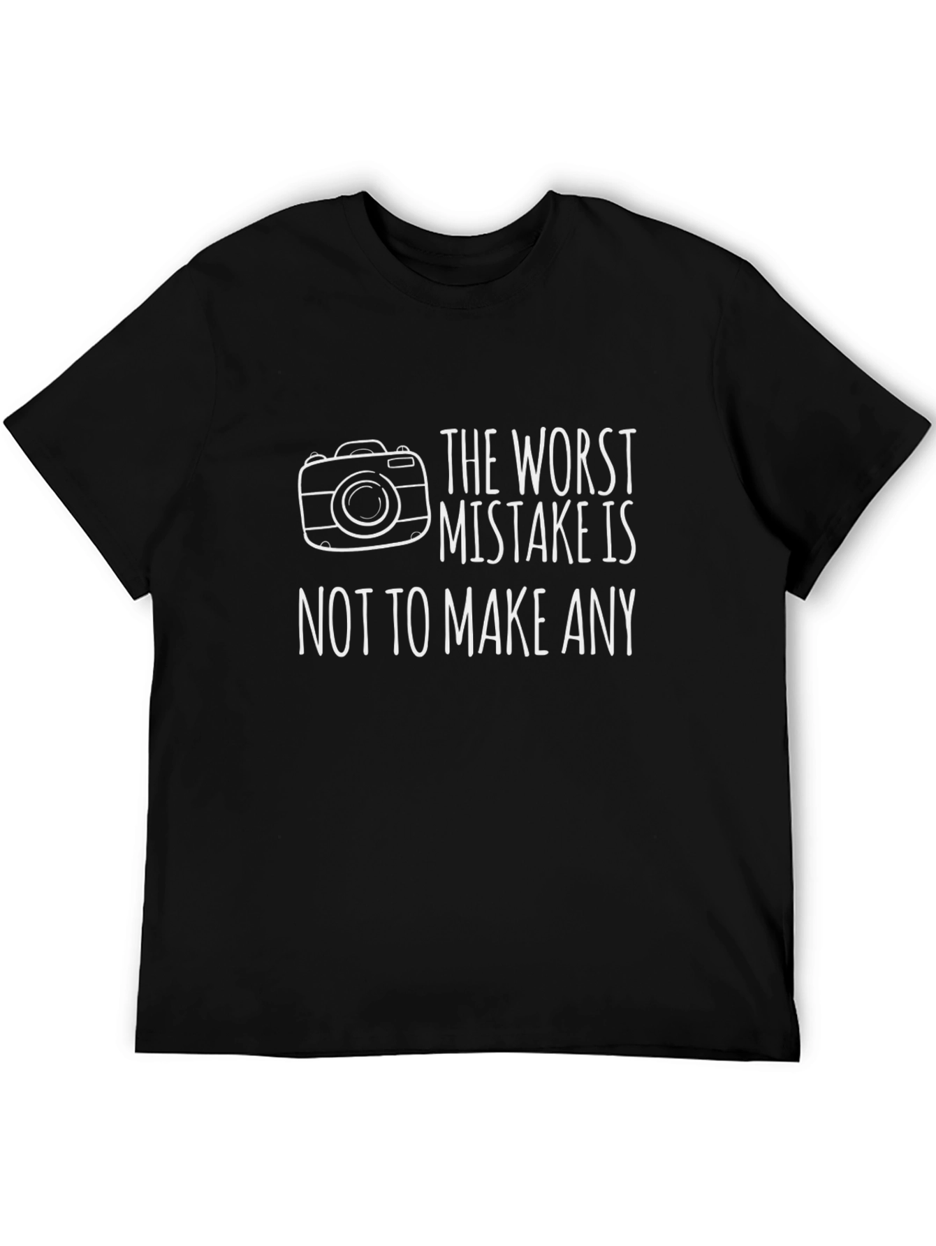 Mistake T-Shirt - Photographer Humor Tee