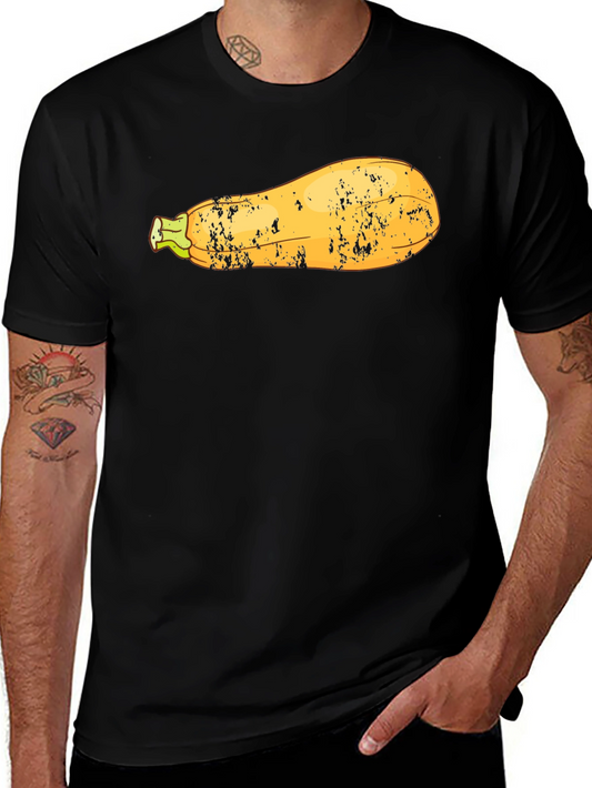 Funny Zucchini Graphic Tee - Unisex Black T-Shirt