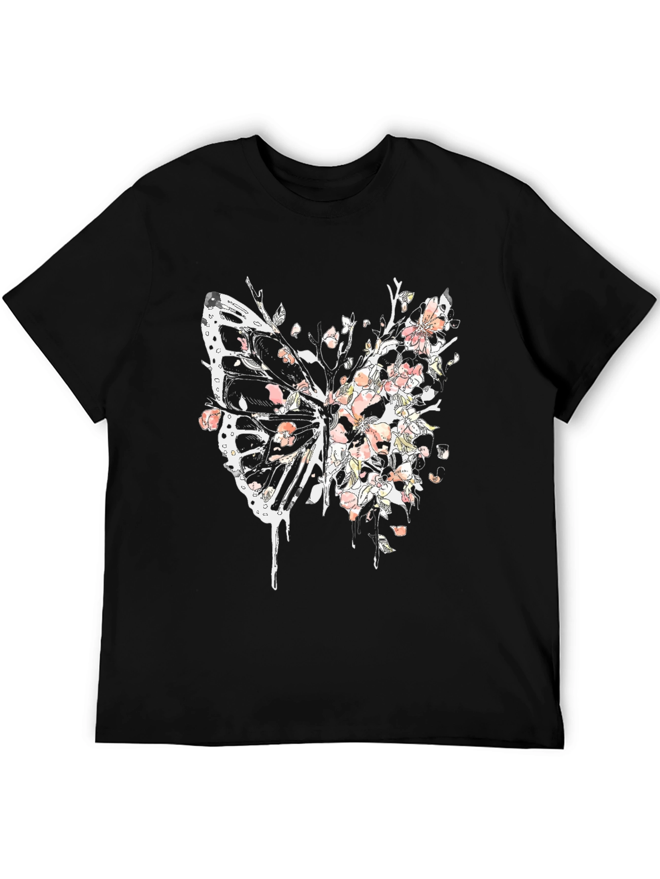Butterfly Floral Graphic Tee