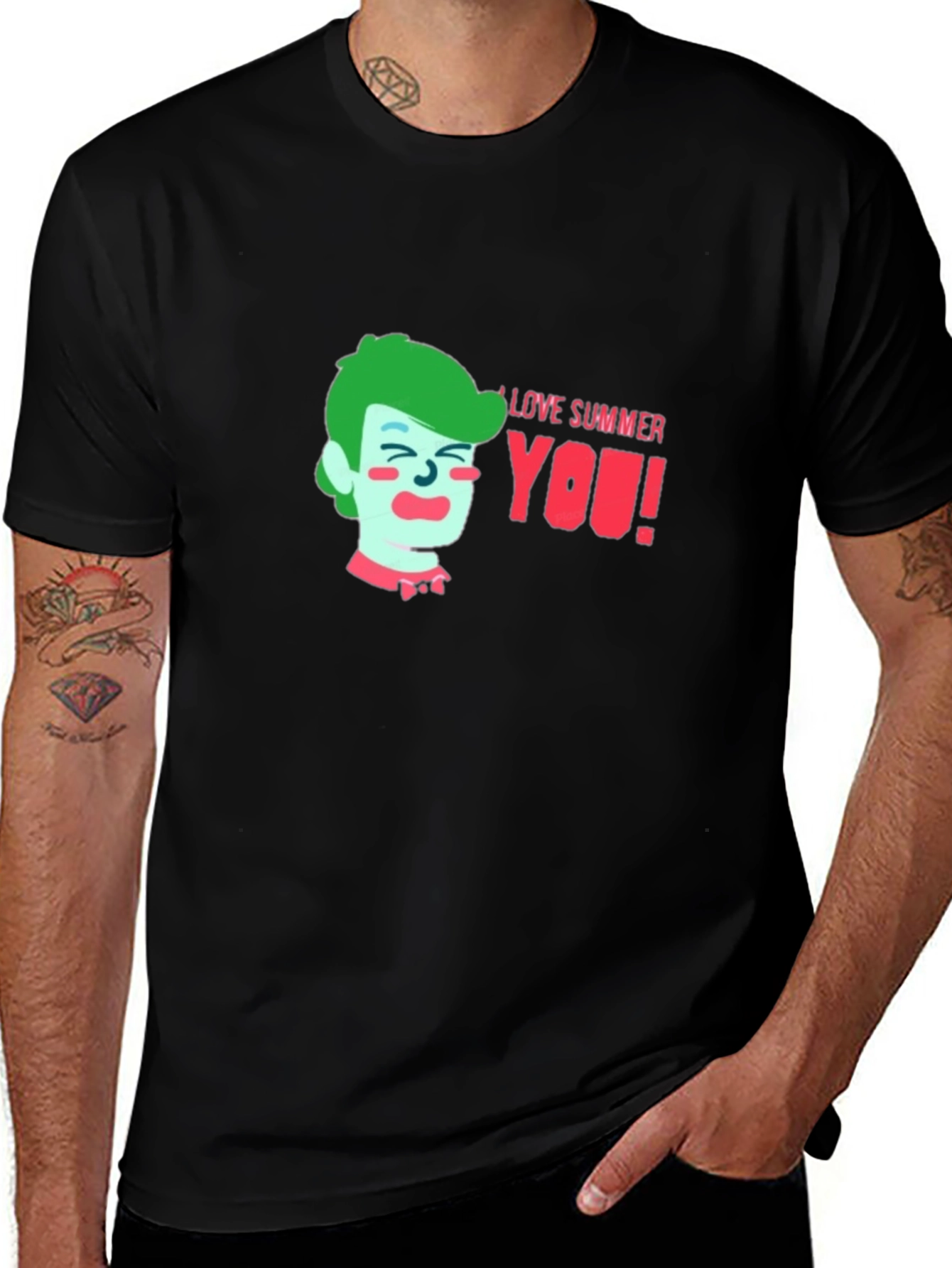 I Love Summer You! Graphic T-Shirt