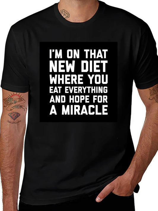 Funny Diet T-Shirt - Miracle Diet
