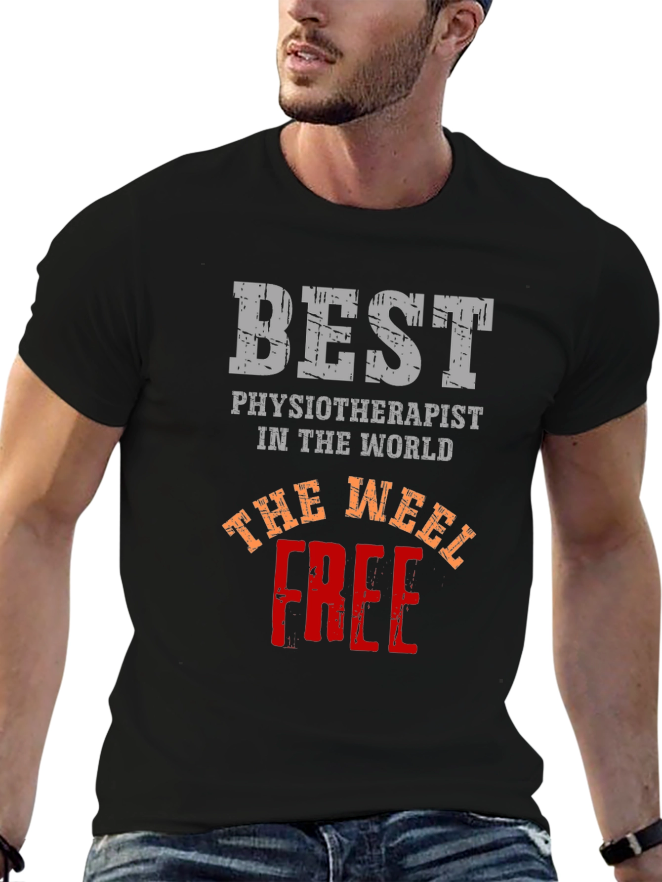 Best Physiotherapist T-Shirt - The Weel Free