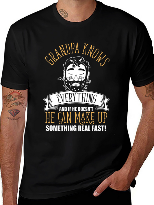 Grandpa Knows Everything T-Shirt