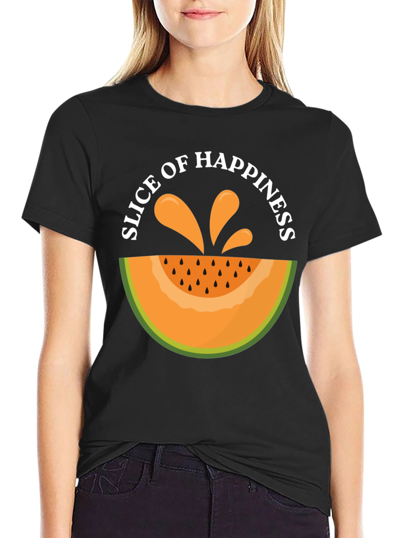 Slice of Happiness Graphic T-Shirt