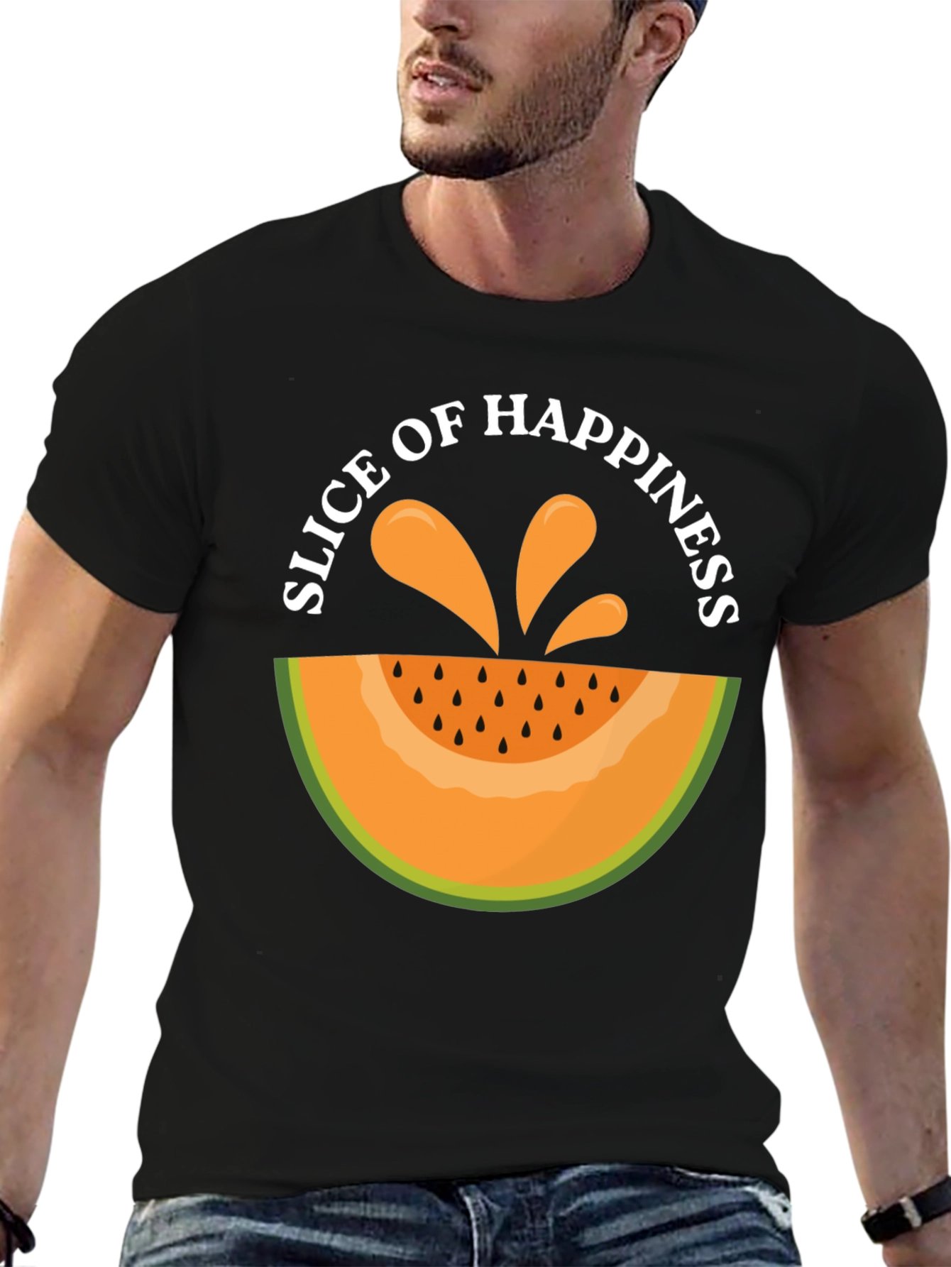 Slice of Happiness Graphic T-Shirt