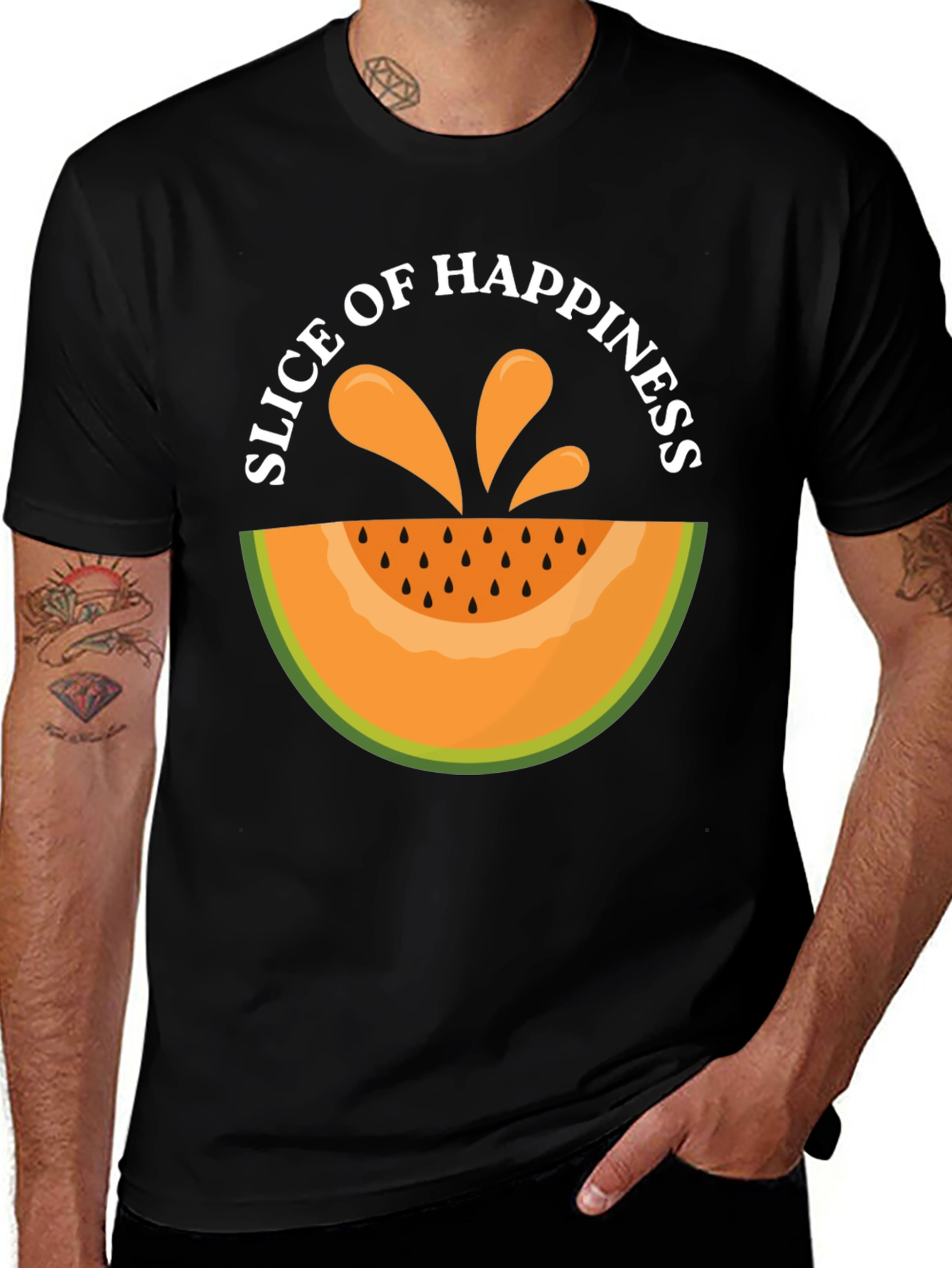 Slice of Happiness Graphic T-Shirt