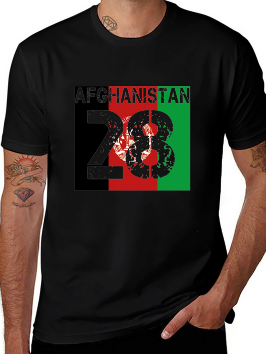 Afghanistan Flag T-Shirt - Patriotic Afghan Pride Tee