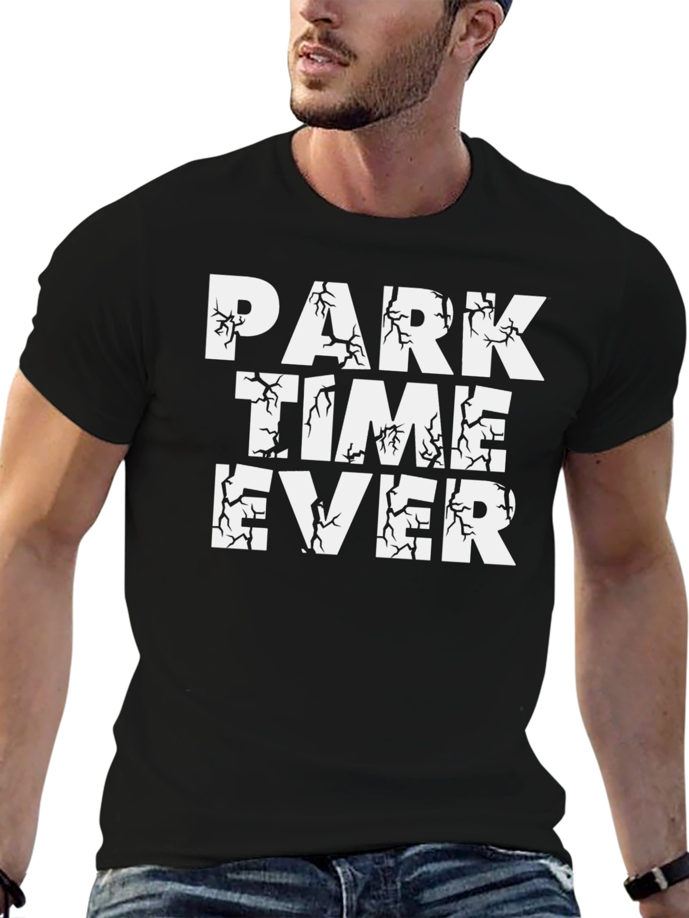 Park Time Ever Black Graphic Tee