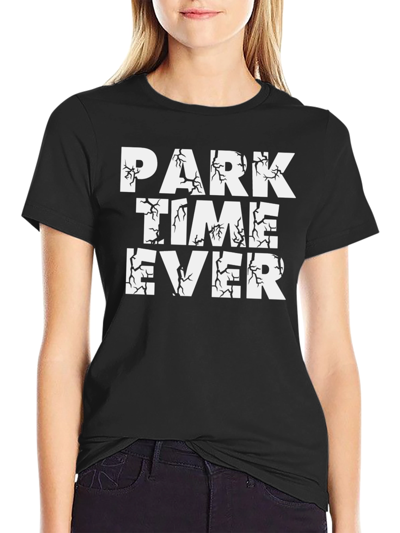 Park Time Ever Black Graphic Tee