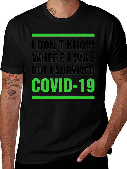 I Survived COVID-19 Graphic T-Shirt