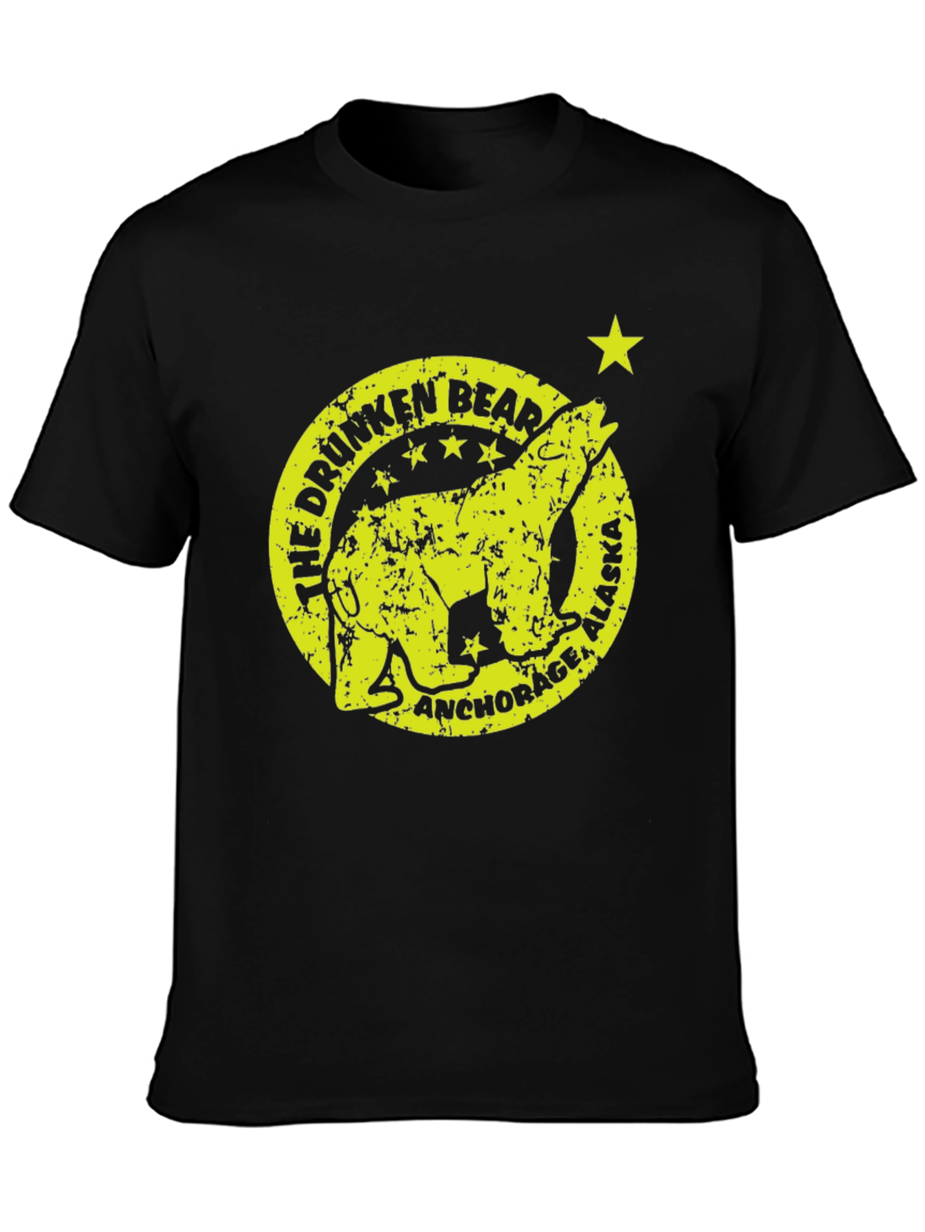 Drunken Bear Alaska Graphic Tee