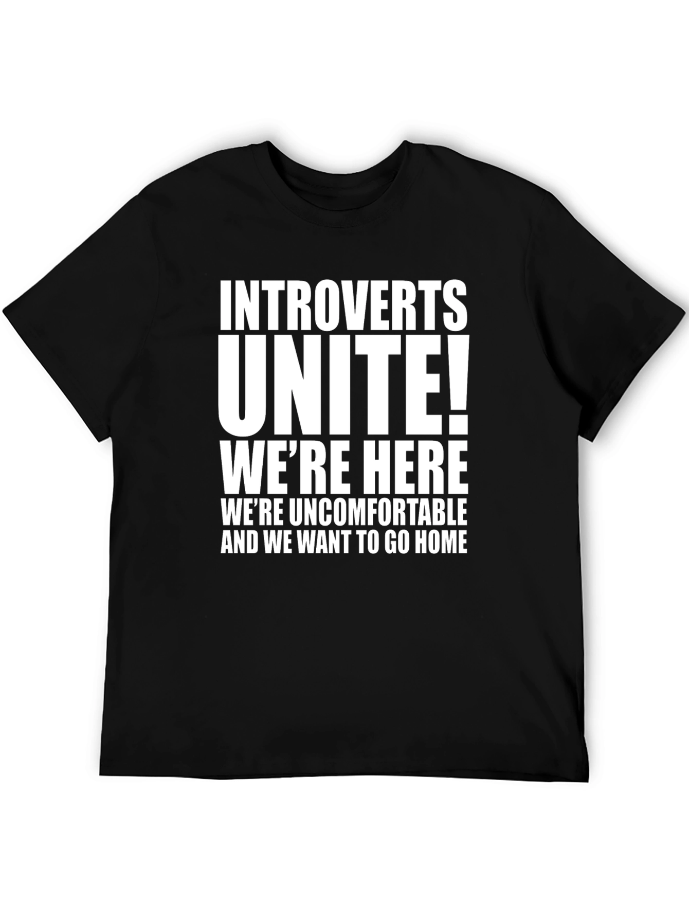 Introvert Unite! Funny Graphic Tee