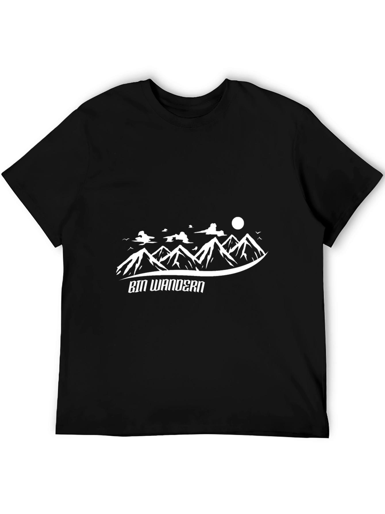 Bin Wandern Mountain T-Shirt - Hiking Adventure Tee