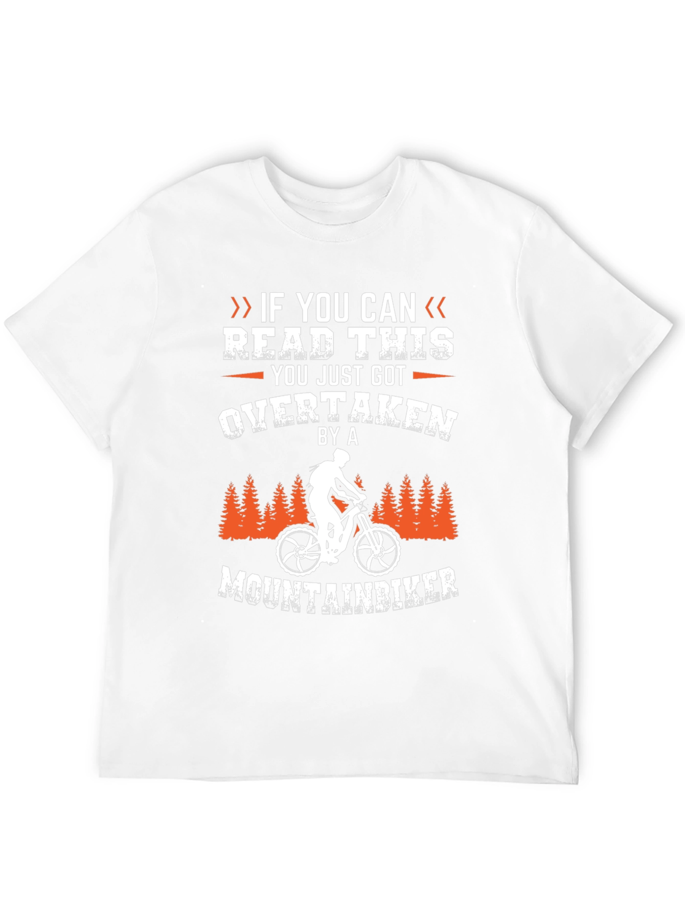 Mountain Biker Overtaken Graphic Tee