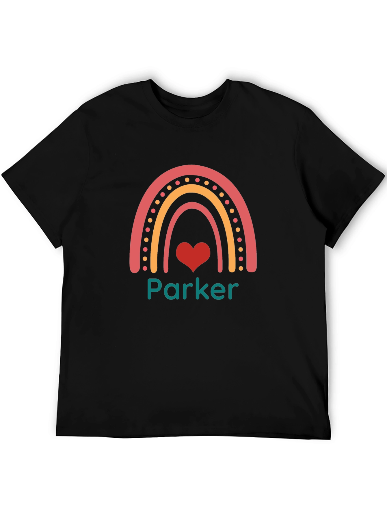 Personalized Rainbow Parker T-Shirt