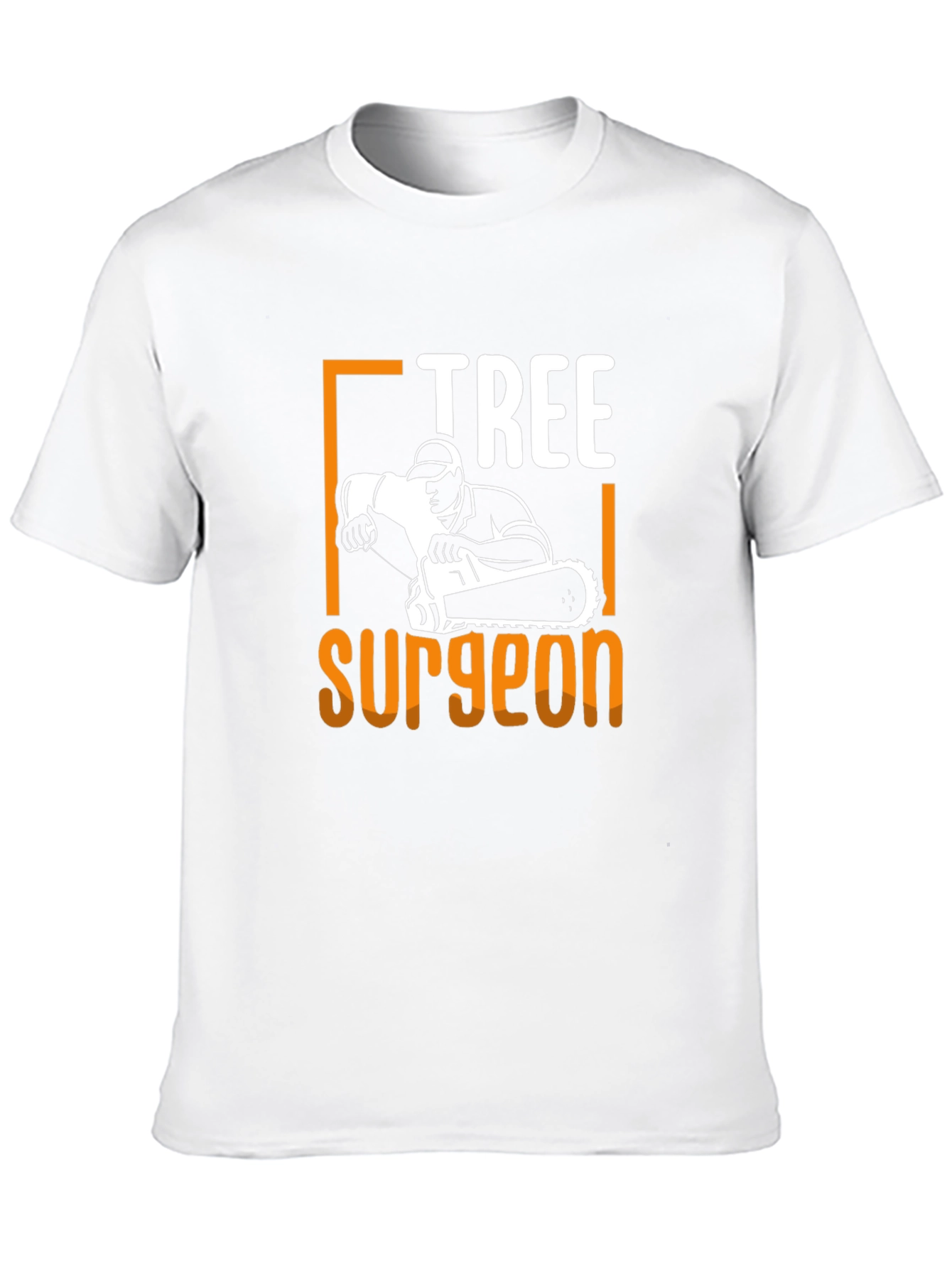 Tree Surgeon Black Cotton T-Shirt