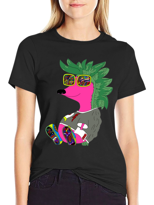 Cool Hedgehog Graphic Tee