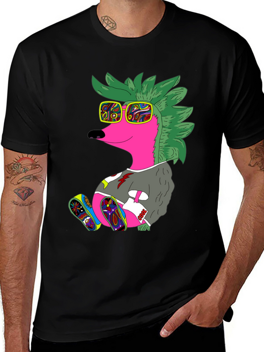 Cool Hedgehog Graphic Tee