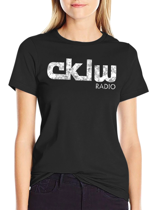 CKLW Radio Vintage Graphic T-Shirt - Black