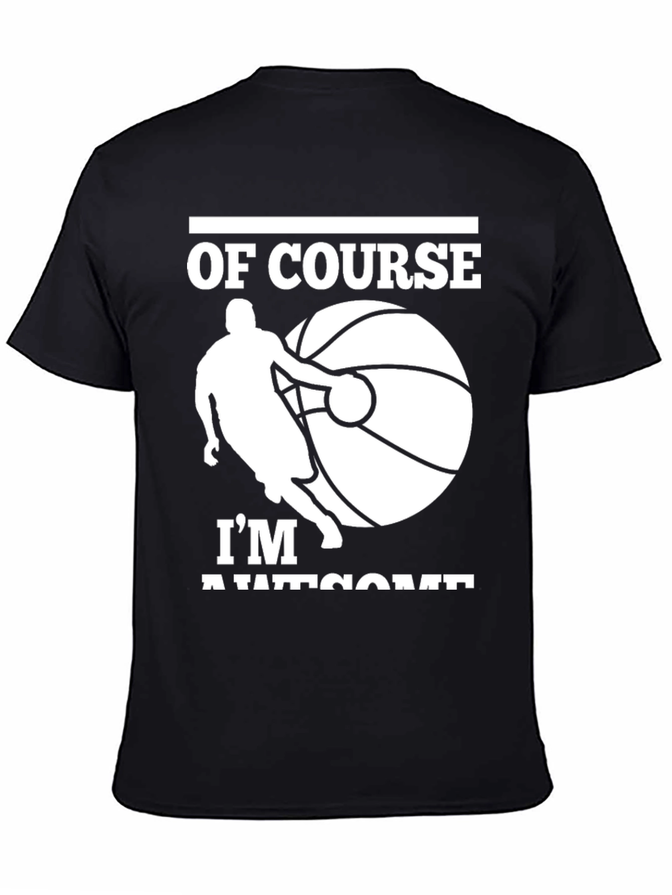 Awesome Basketball Player Graphic T-Shirt