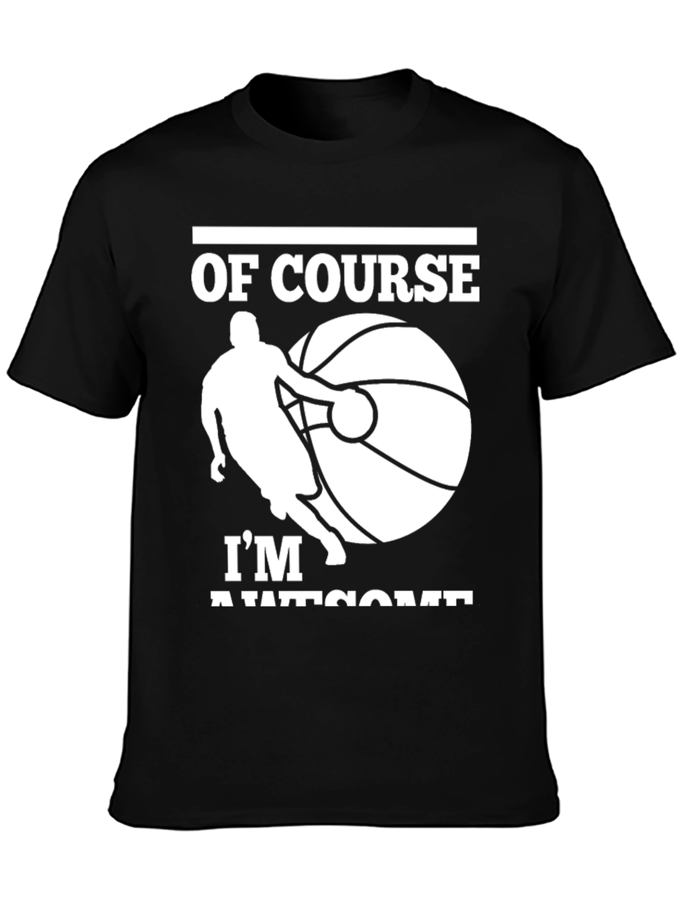 Awesome Basketball Player Graphic T-Shirt