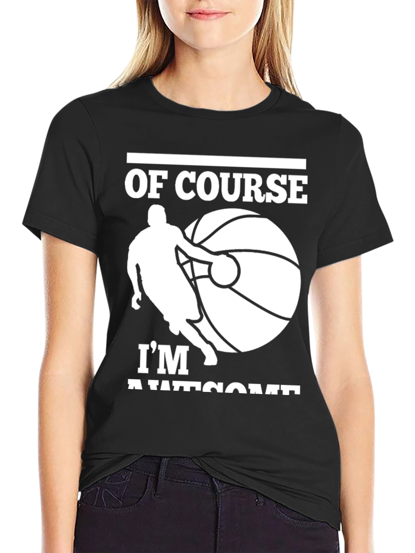 Awesome Basketball Player Graphic T-Shirt