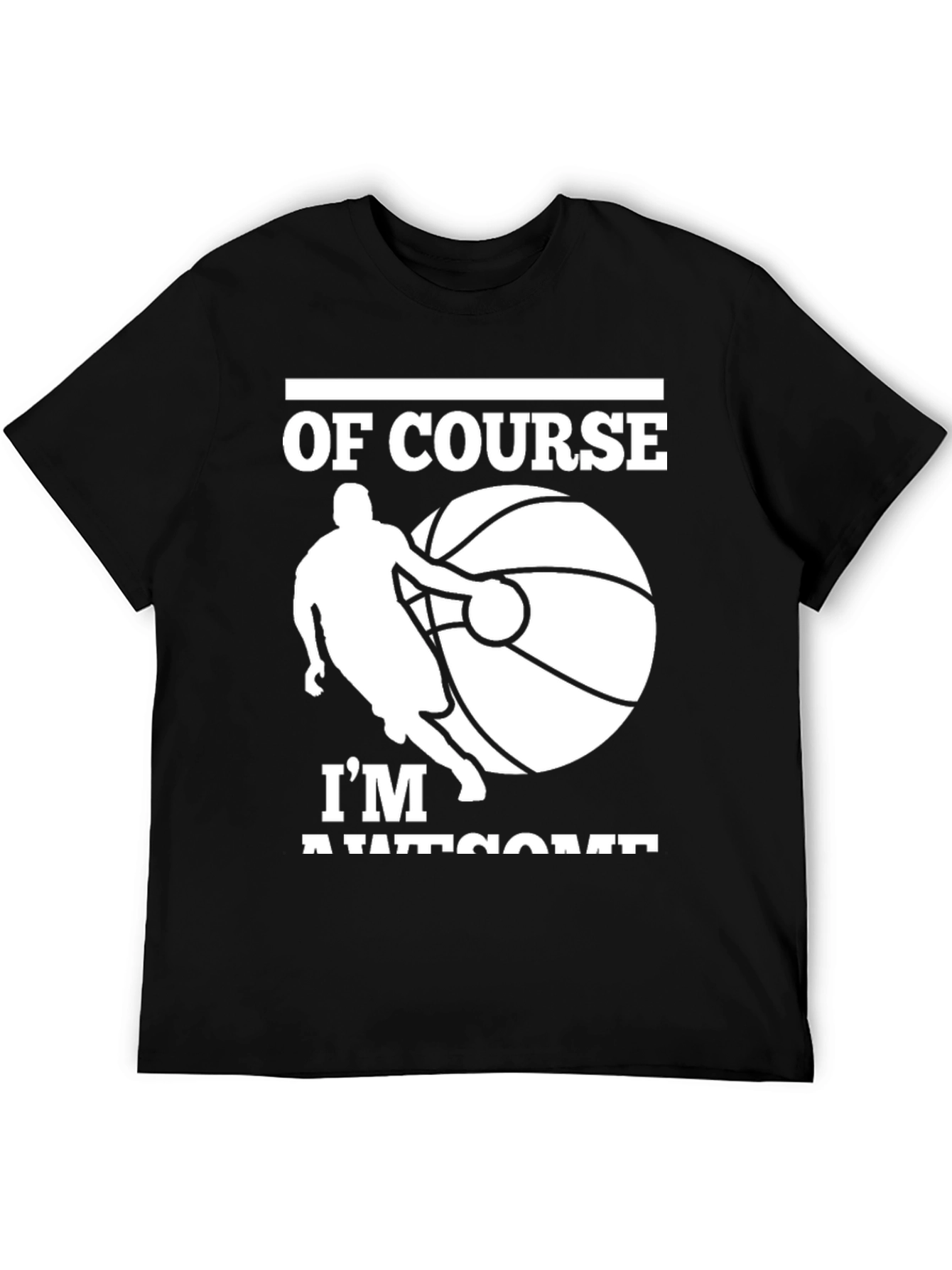 Awesome Basketball Player Graphic T-Shirt