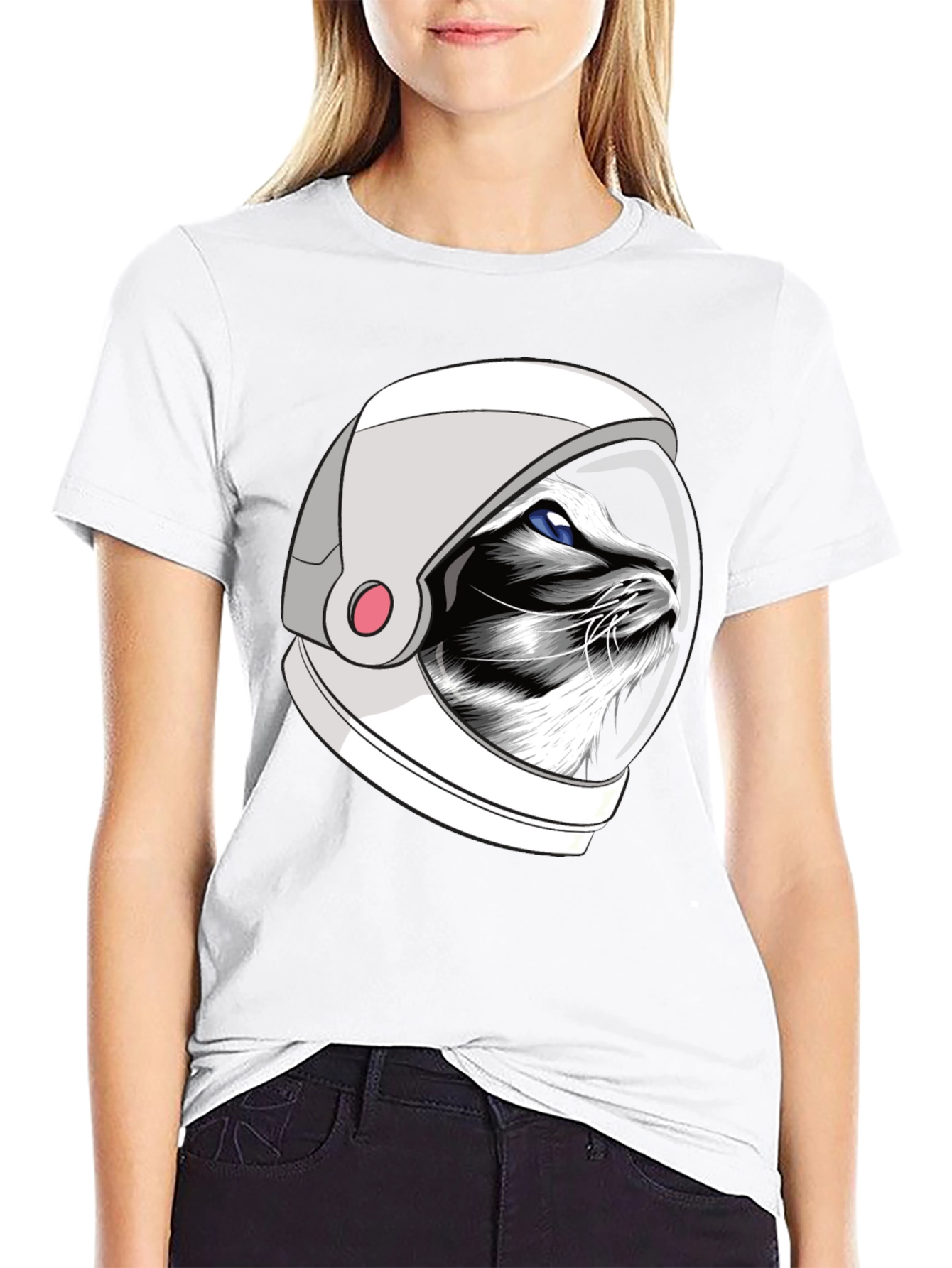 Astronaut Cat T-Shirt - Unisex Graphic Tee