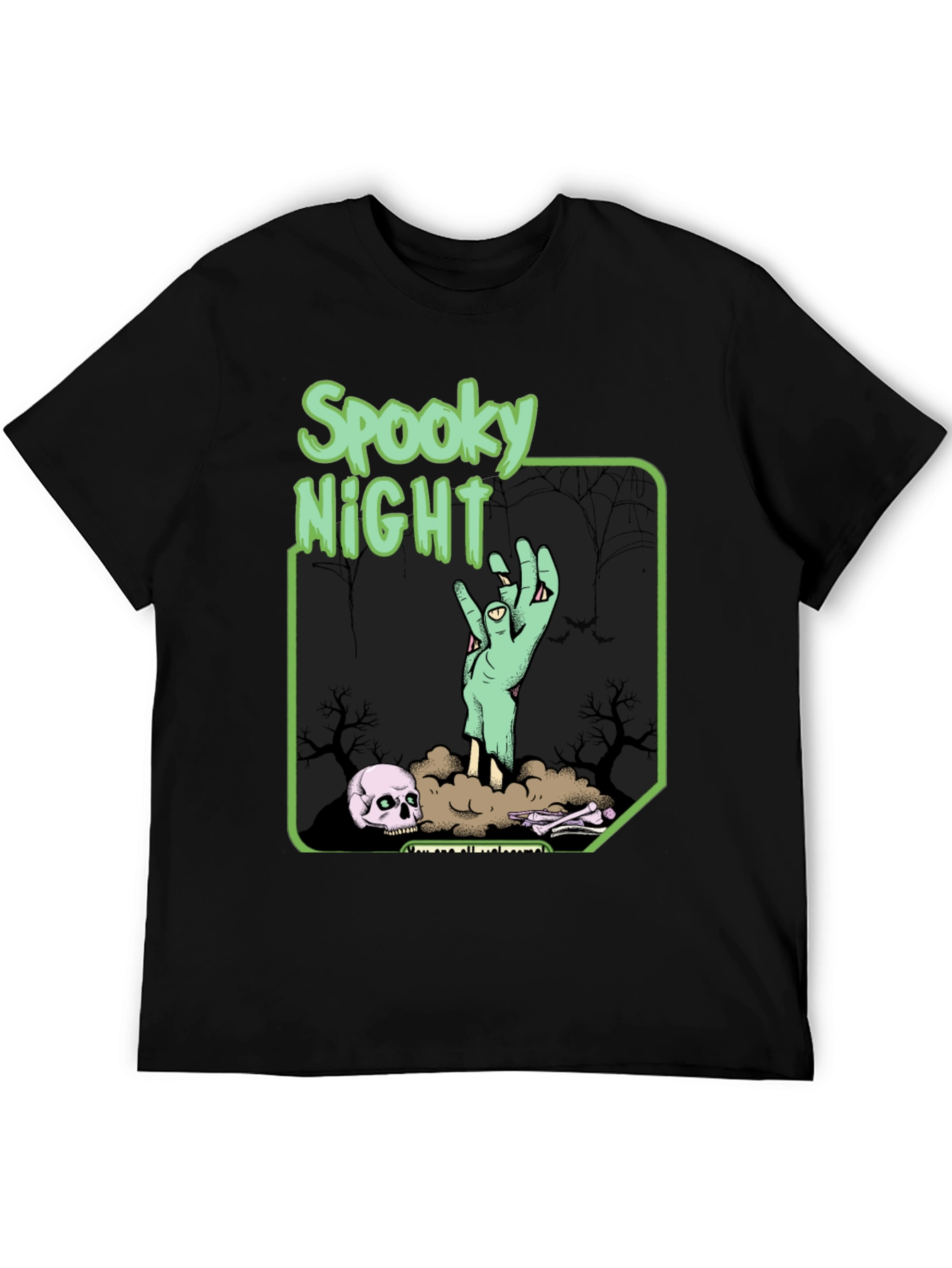 Spooky Night Graphic T-Shirt