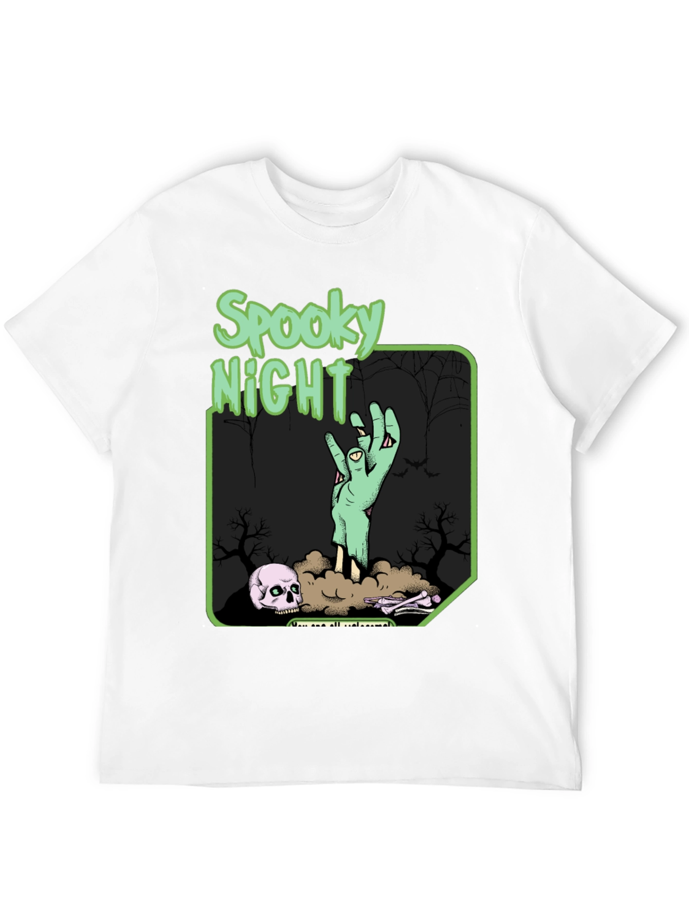Spooky Night Graphic T-Shirt
