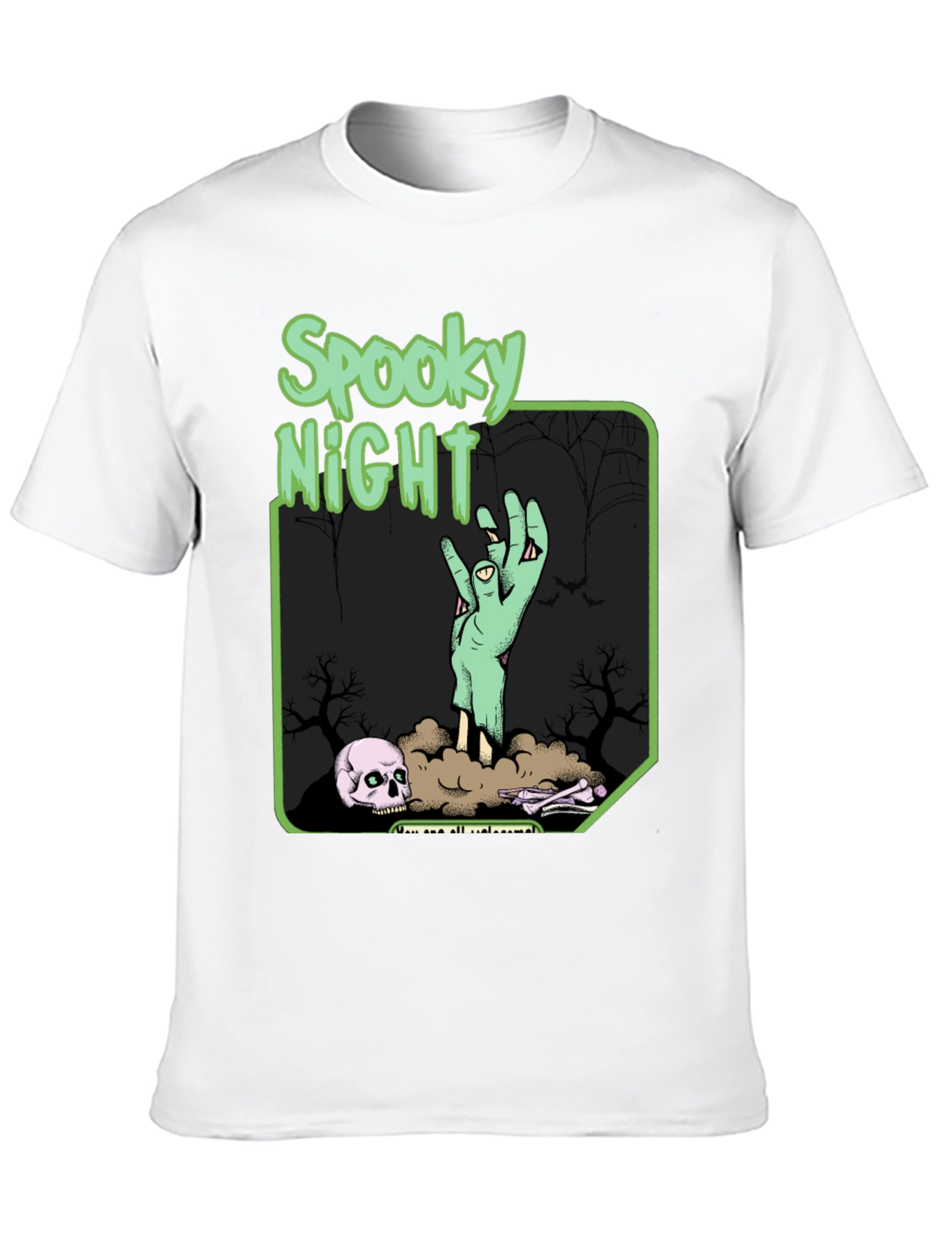 Spooky Night Graphic T-Shirt