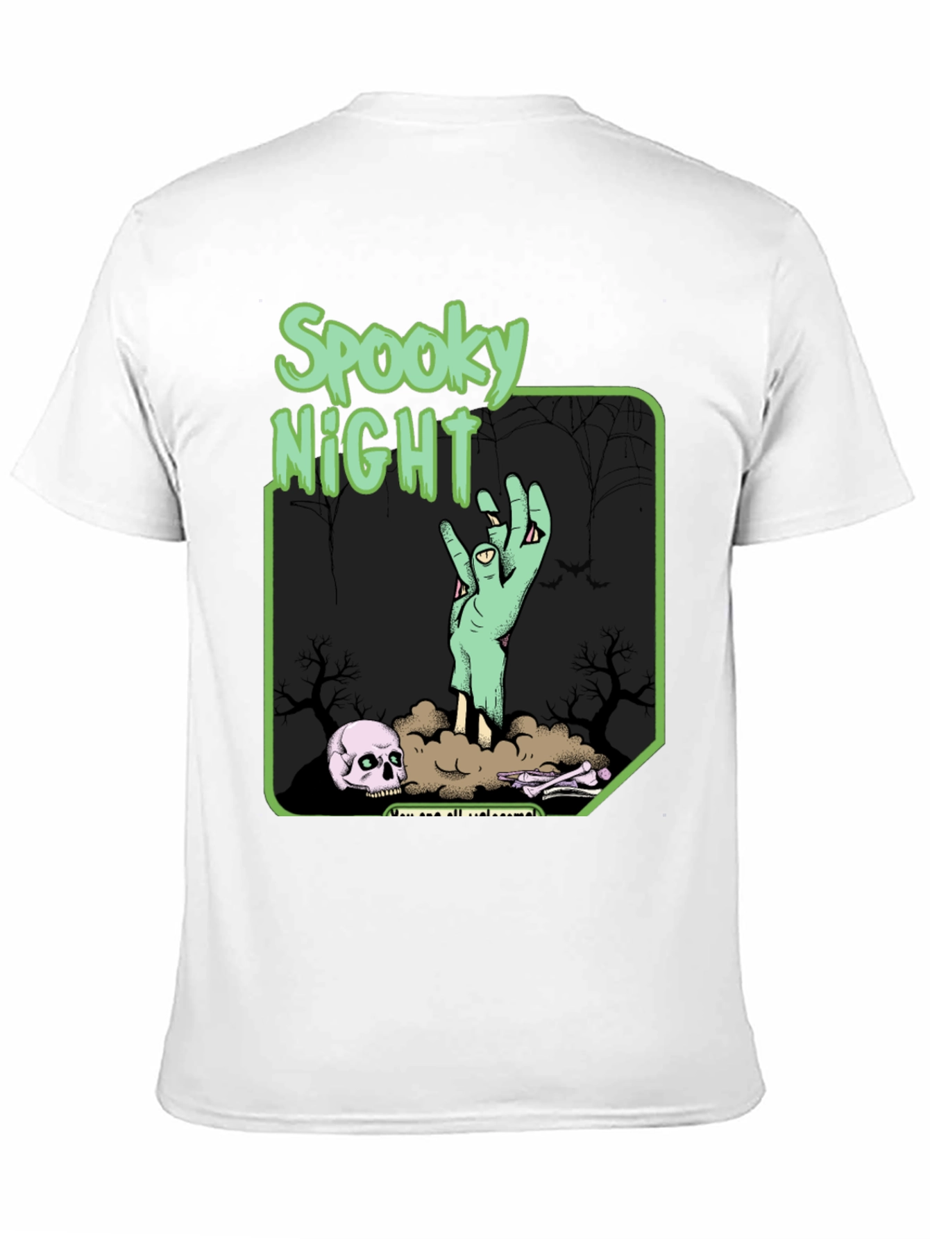 Spooky Night Graphic T-Shirt