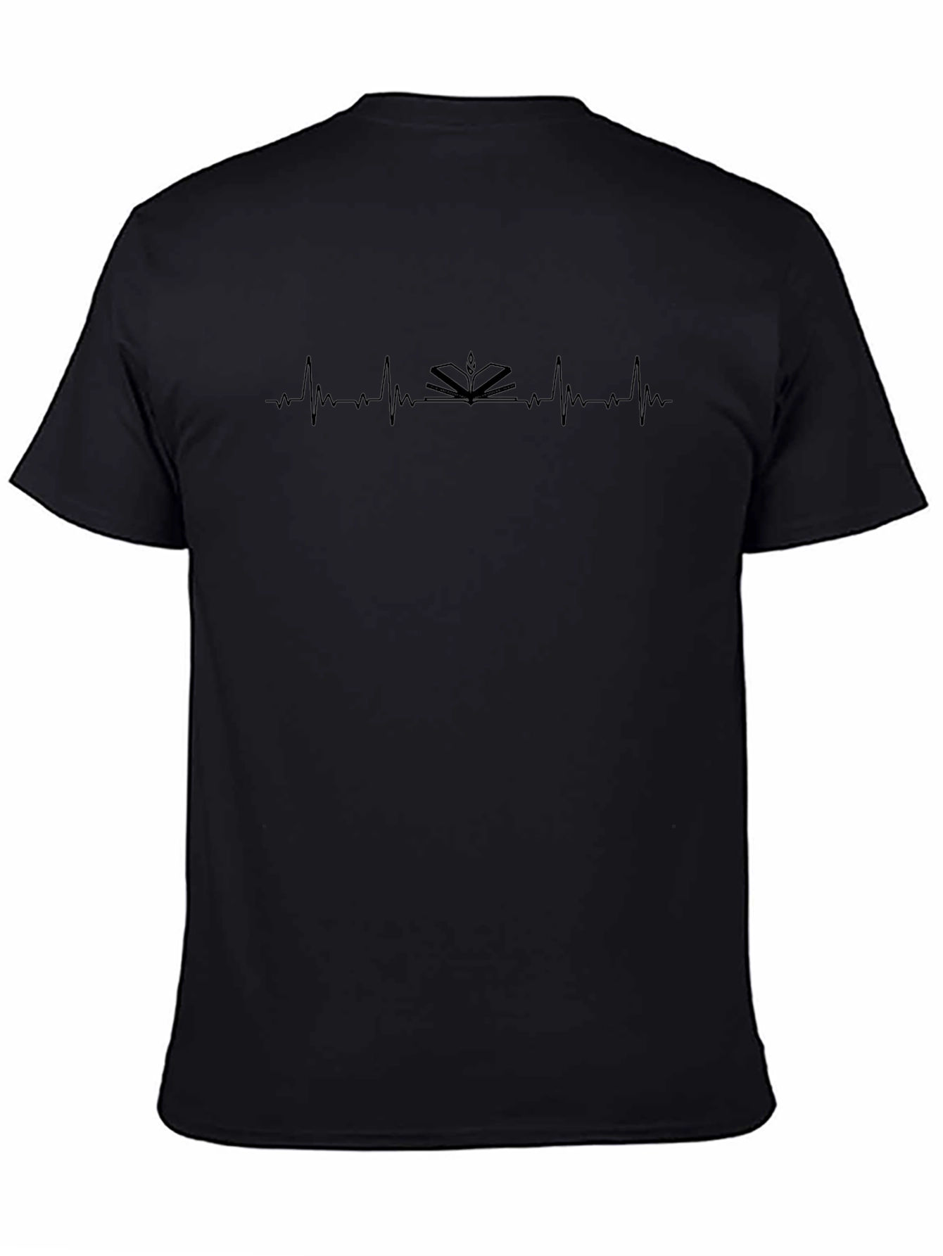 Book Lover Heartbeat T-Shirt - Read Life