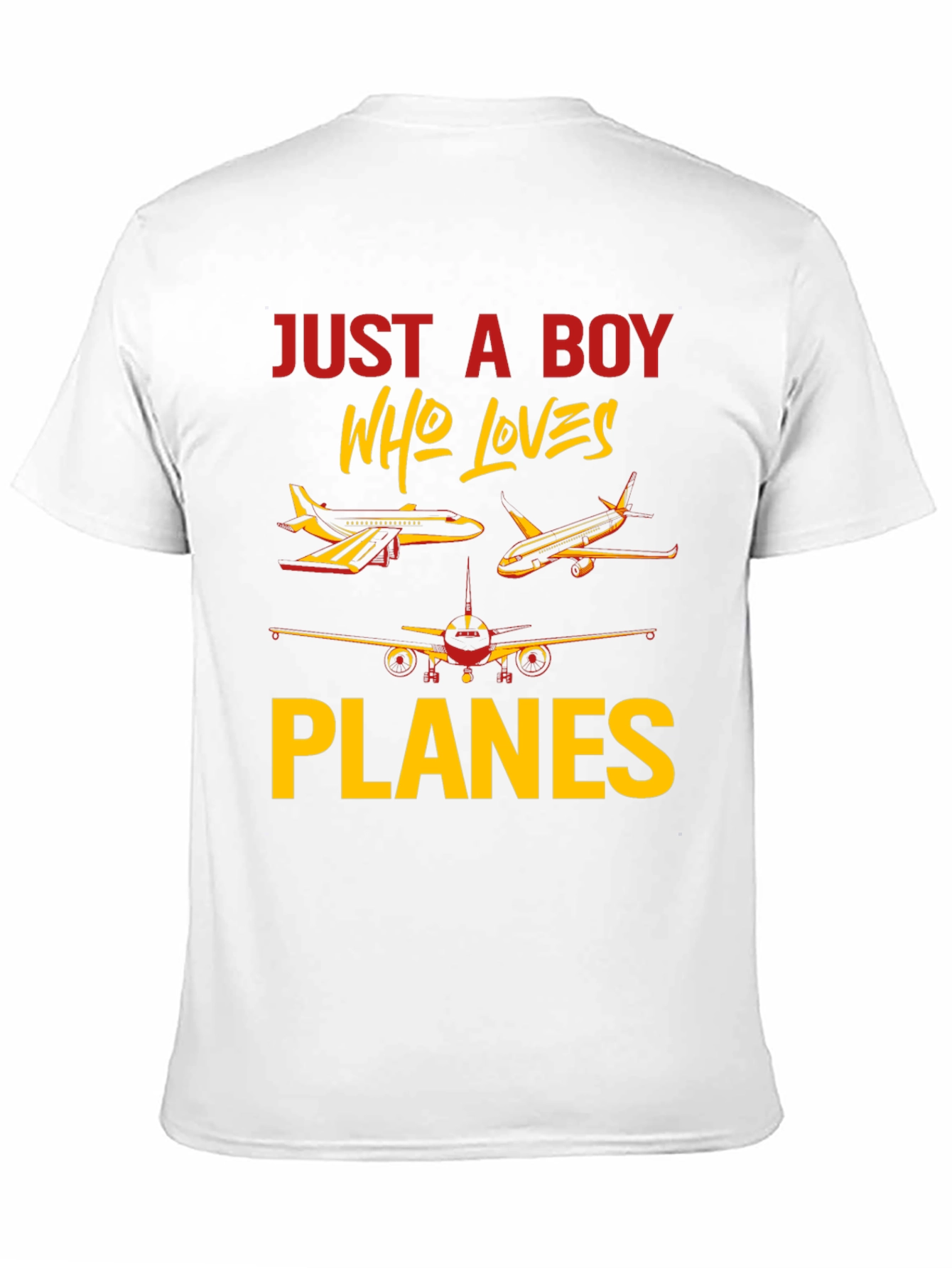 Boy Who Loves Planes T-Shirt | Aviation Gift