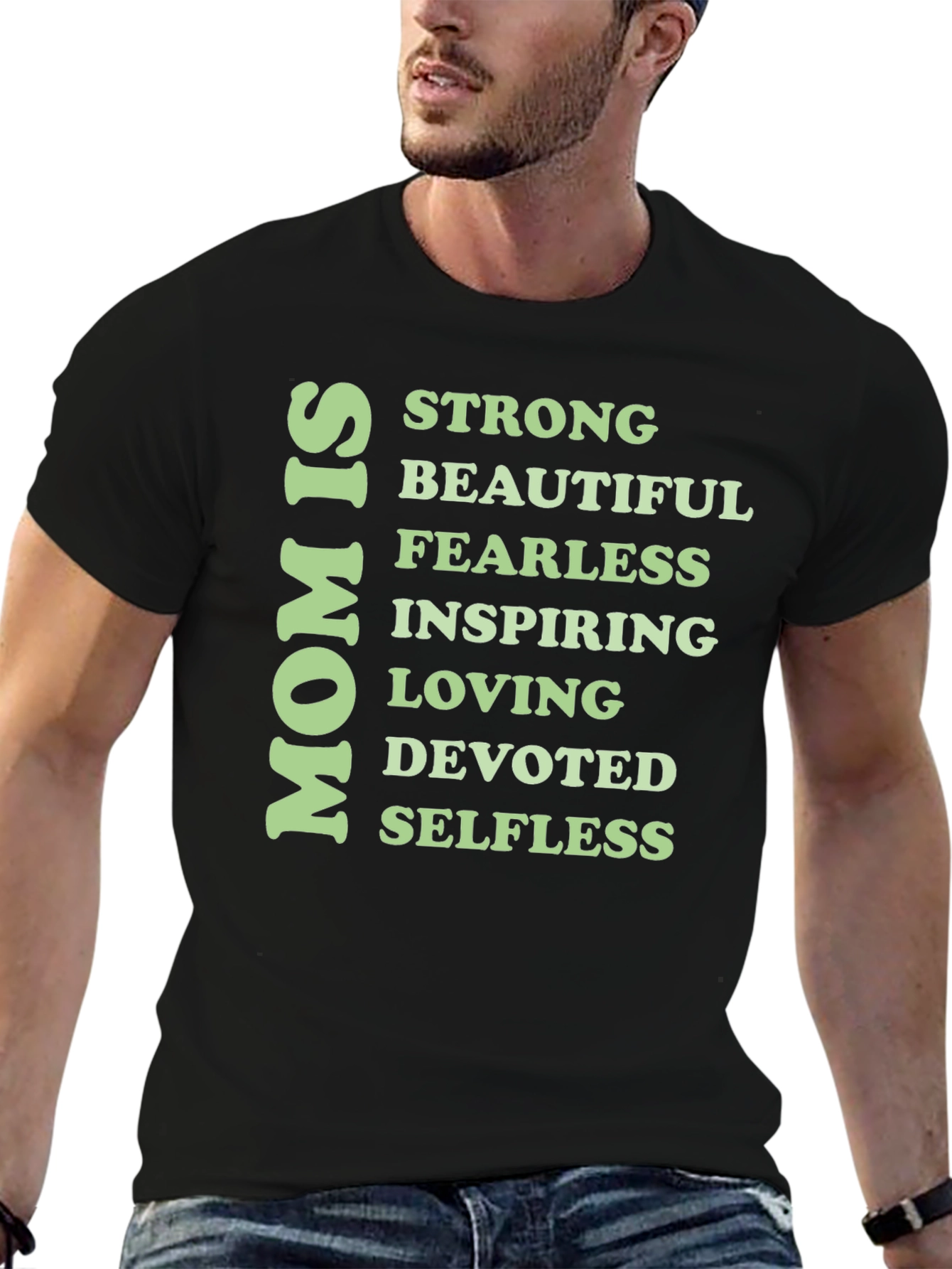 Mom Is Strong T-Shirt - Mothers Day Gift