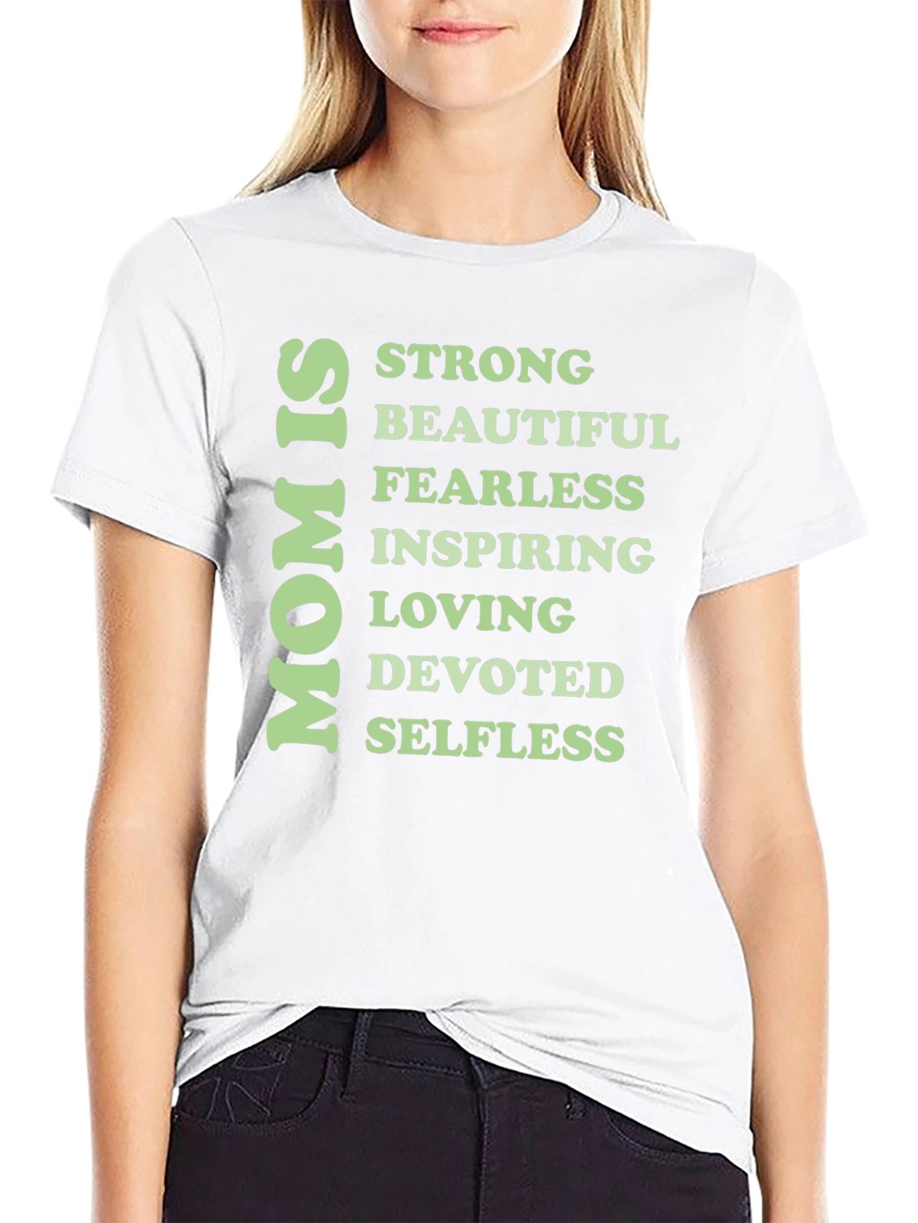 Mom Is Strong T-Shirt - Mothers Day Gift