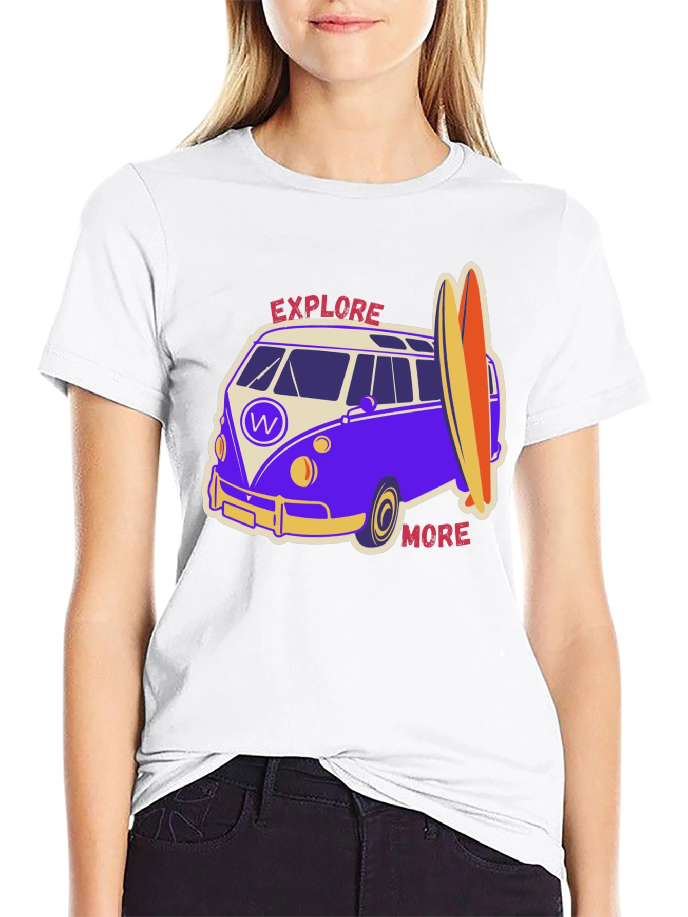 Explore More Surf Van Graphic Tee