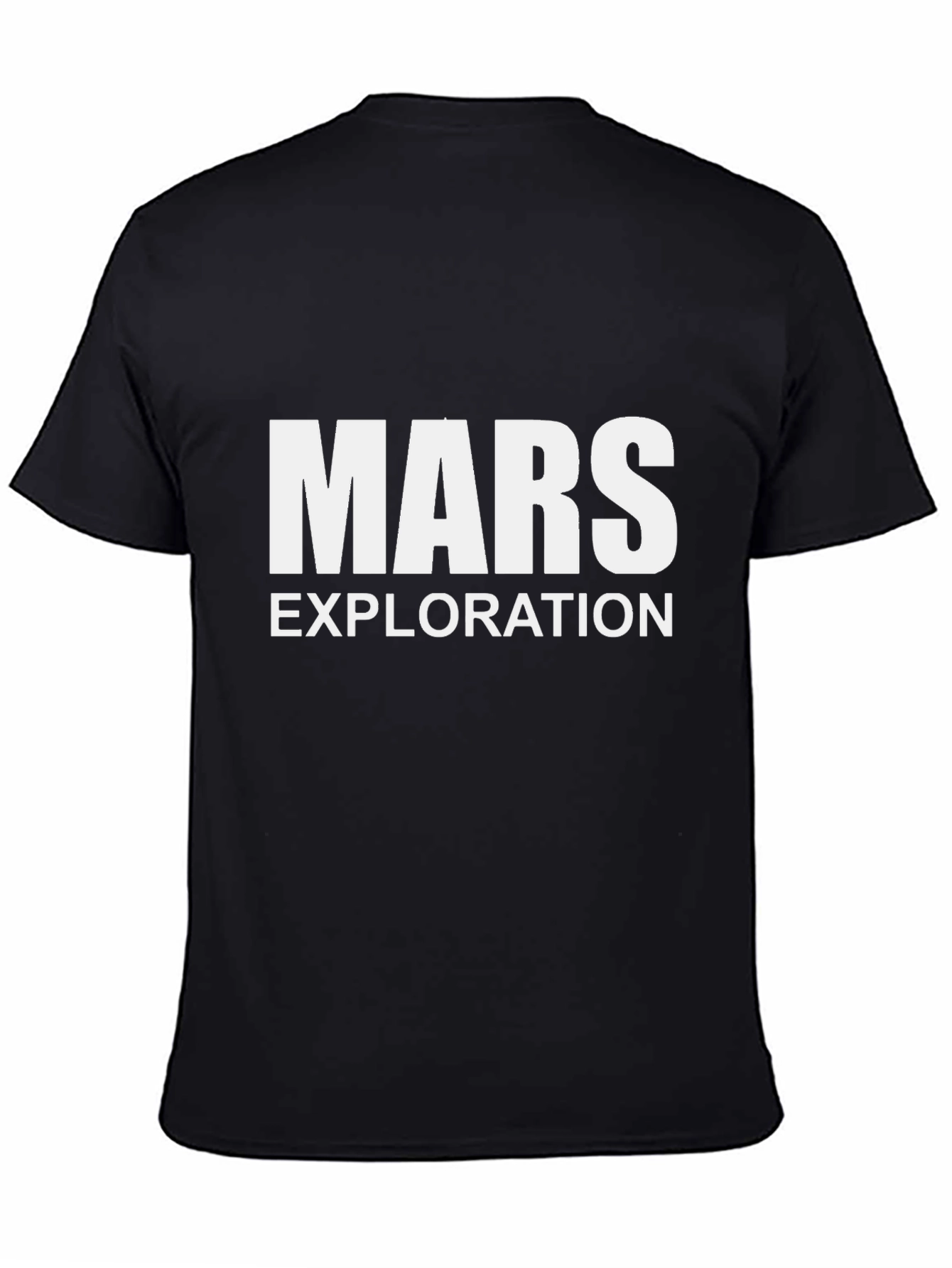 Mars Exploration Graphic Tee - Black
