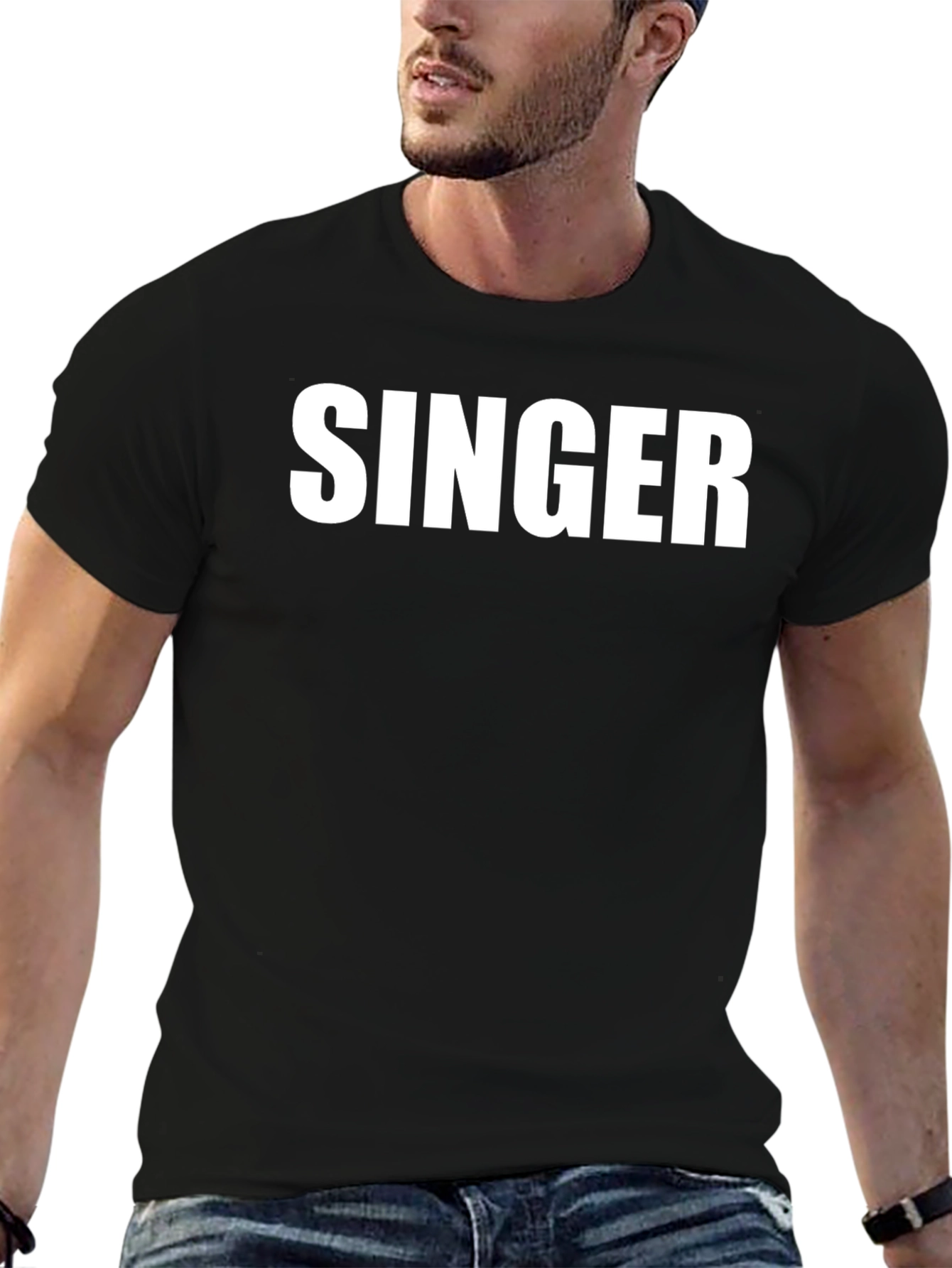 Singer Graphic Tee - Classic Black T-Shirt