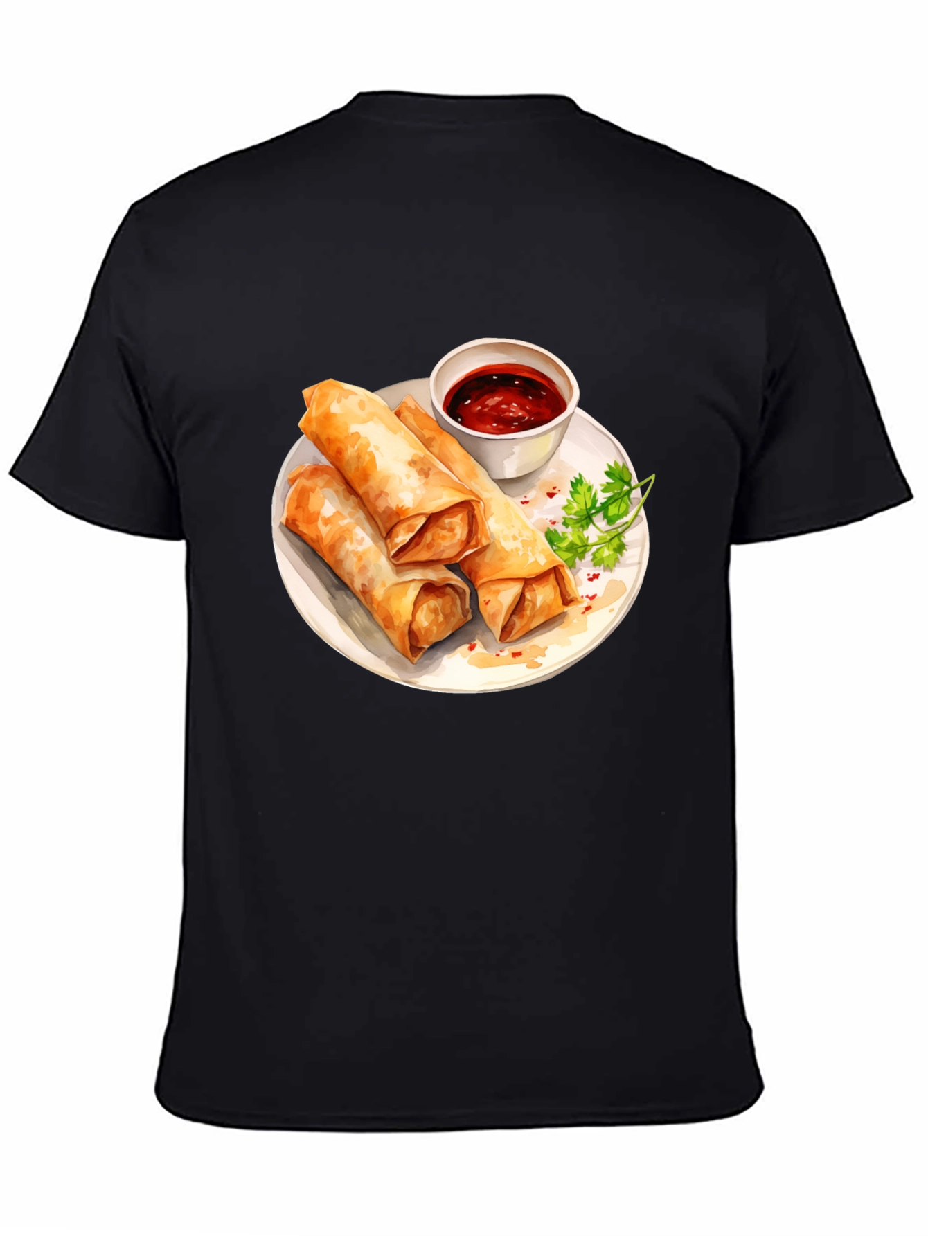 Spring Rolls Graphic Tee - Unique Food Lovers Gift