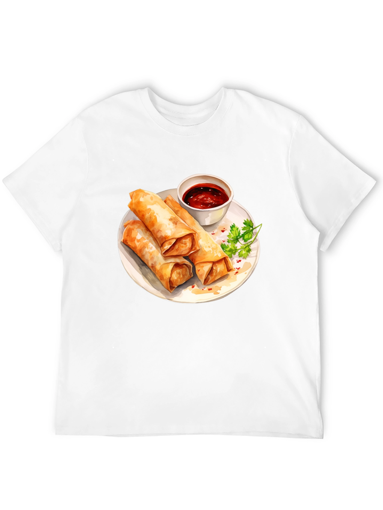 Spring Rolls Graphic Tee - Unique Food Lovers Gift
