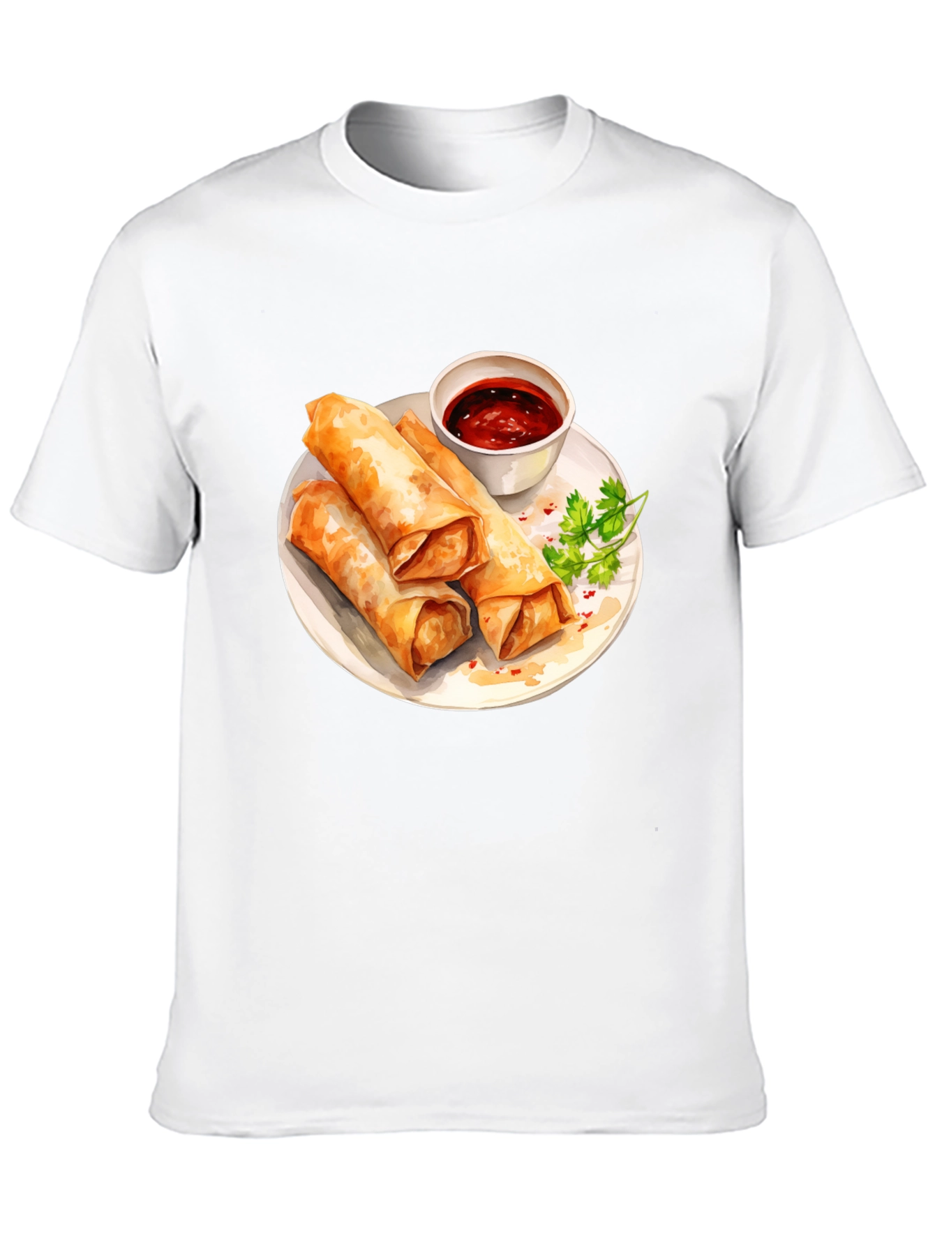 Spring Rolls Graphic Tee - Unique Food Lovers Gift