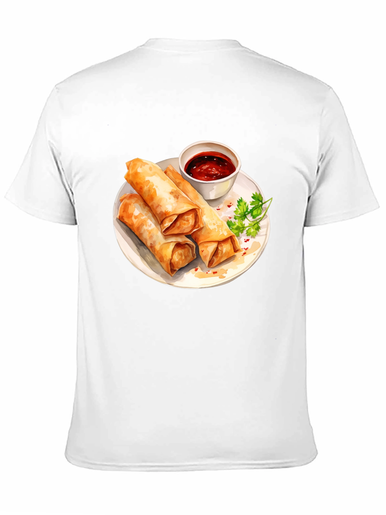 Spring Rolls Graphic Tee - Unique Food Lovers Gift