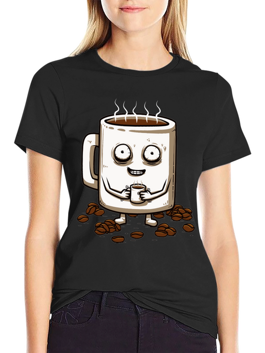 Coffee Mug T-Shirt - Funny Coffee Lover Tee