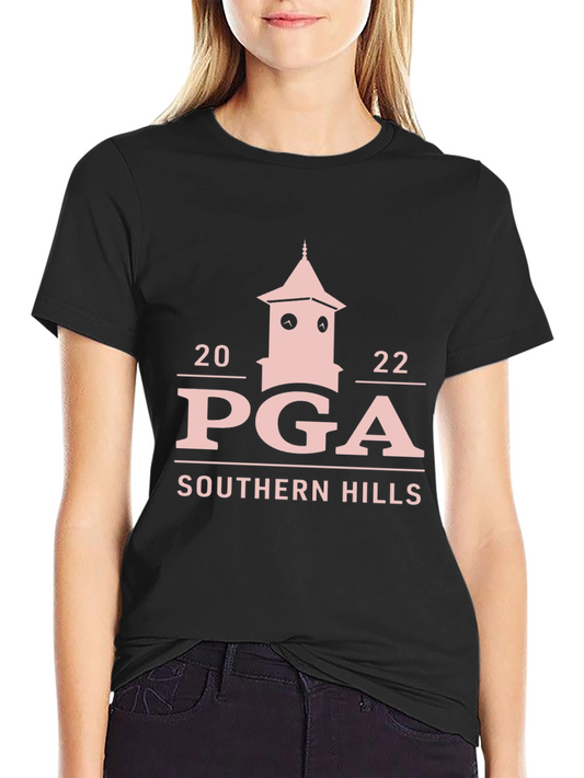 PGA Southern Hills Black T-Shirt